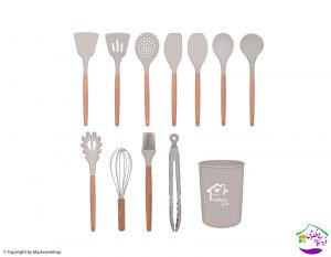 کفگیر ملاقه 12پارچه یونیک لایف