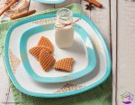 سرویس چینی 27پارچه غذاخوری آرمیتاژ فیروزه ای زرین