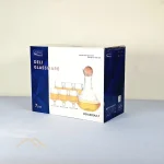 ست پارچ و گیلاس ۷پارچه دلی بلوری طرح کلزیوم مدلDSHJ002A/L7